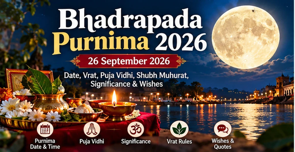 Bhadrapada Purnima 2026 26 September date vrat puja vidhi wishes