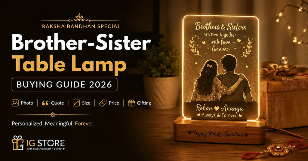 Brother Sister Table Lamp Buying Guide 2026 photo quote size price and gifting