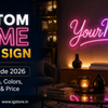 Custom Name Neon Sign Buying Guide 2026 size design colors installation and price