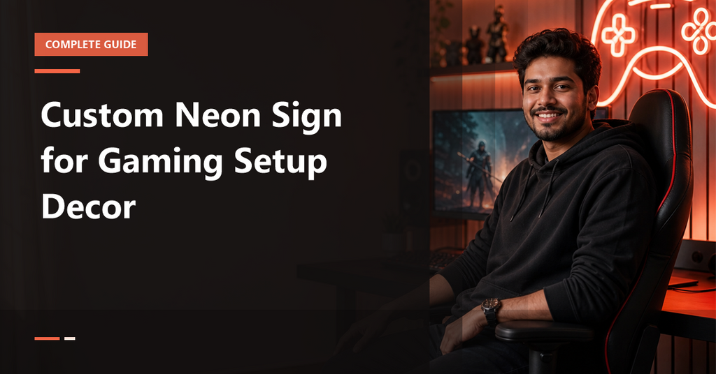 Custom Neon Sign for Gaming Setup Decor - IG Store