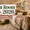 Dorm Room Ideas 2026 cozy rental friendly ways to personalize a small college space