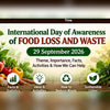International Day of Awareness on Food Loss and Waste Reduction 2026 29 September