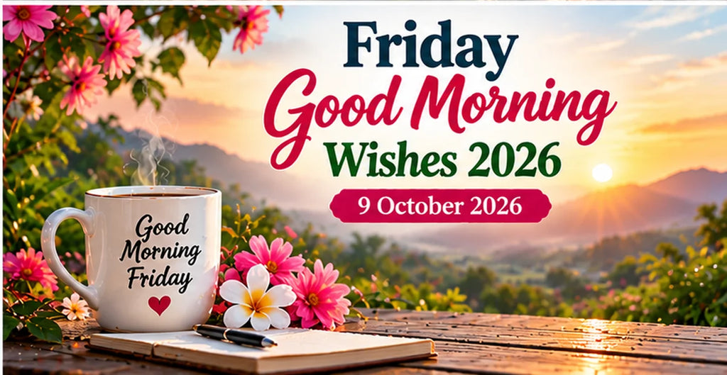Friday Good Morning Wishes in Hindi 2026 9 October Shubh Shukrawar