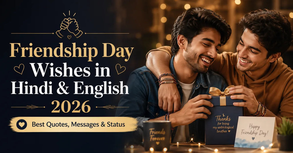 Friendship Day Wishes in Hindi and English 2026 with best quotes, messages and status