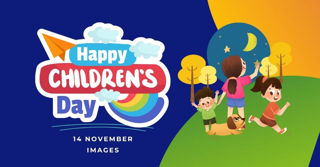 Happy Children’s Day 2025 Image with smiling kids