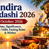 Indira Ekadashi 2026 6 October date vrat vidhi parana time puja significance