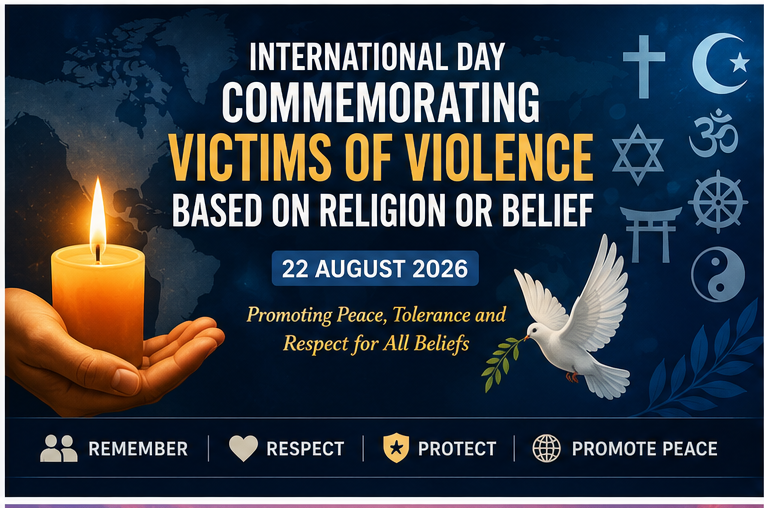International Day Commemorating Victims of Violence Based on Religion or Belief 2026 meaning history and how to observe