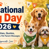 International Dog Day 2026 wishes quotes captions and pet parent messages