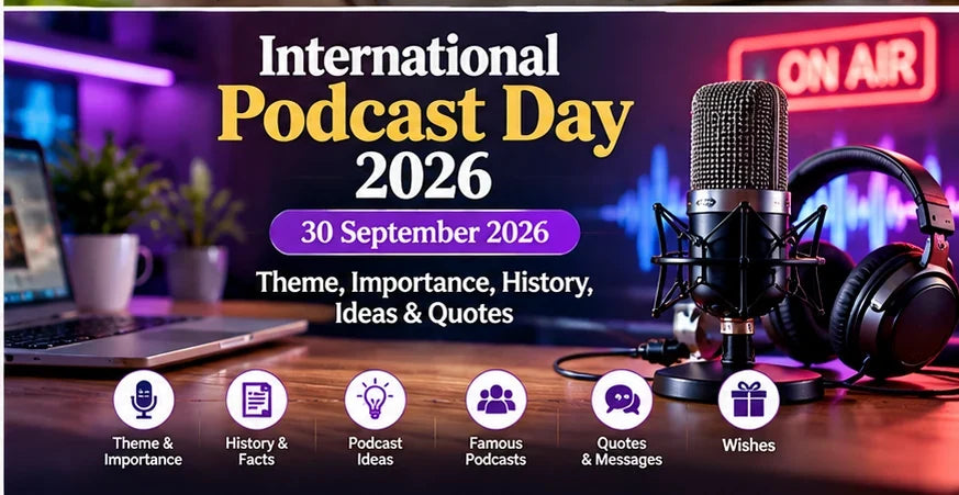 International Podcast Day 2026 30 September podcast ideas quotes