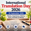 International Translation Day 2026 30 September language translation