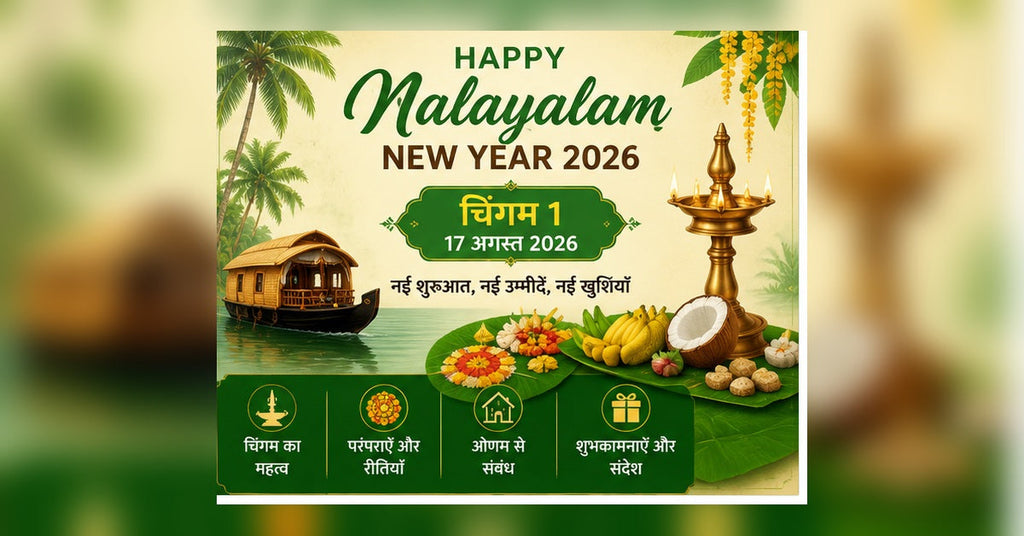 Malayalam New Year 2026 Chingam 1 date traditions wishes and Onam connection