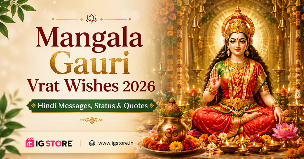 Mangala Gauri Vrat Wishes 2026 Hindi messages status and quotes