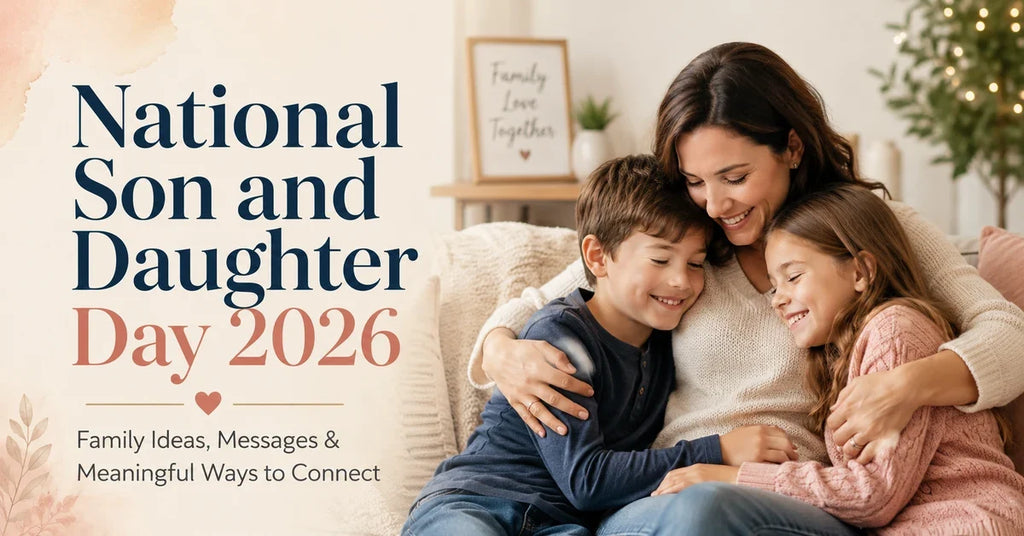 National Son and Daughter Day 2026 family ideas messages and meaningful ways to connect