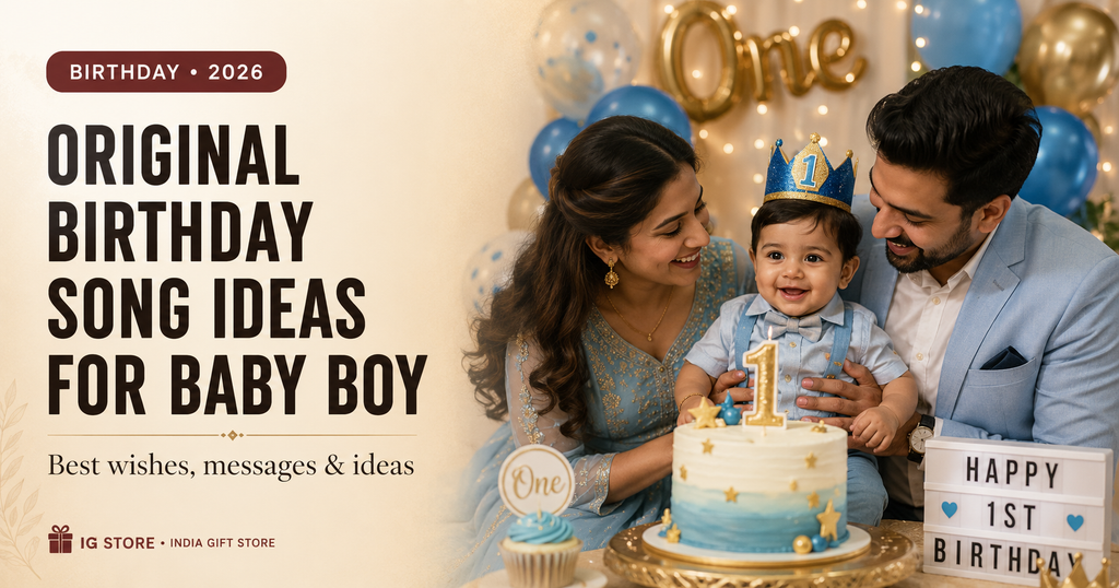 Original Birthday Song Ideas for Baby Boy featured cover