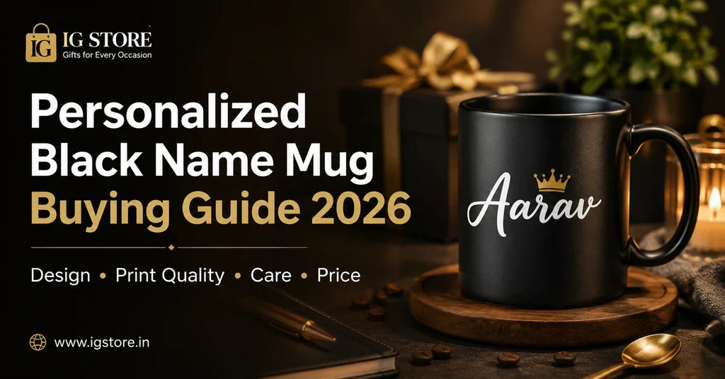 Personalized Black Name Mug Buying Guide 2026 design print quality care price and gift ideas