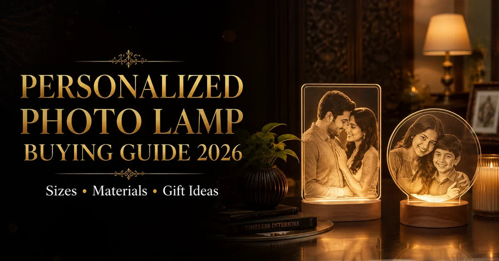 Personalized Photo Lamp Buying Guide 2026 with sizes, materials and gift ideas
