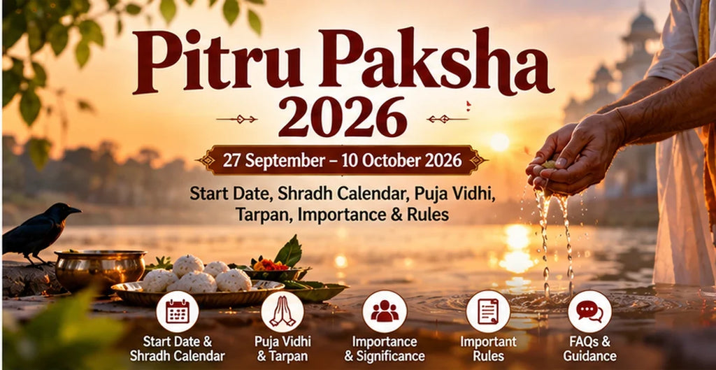 Pitru Paksha 2026 27 September to 10 October Shradh calendar Tarpan rules