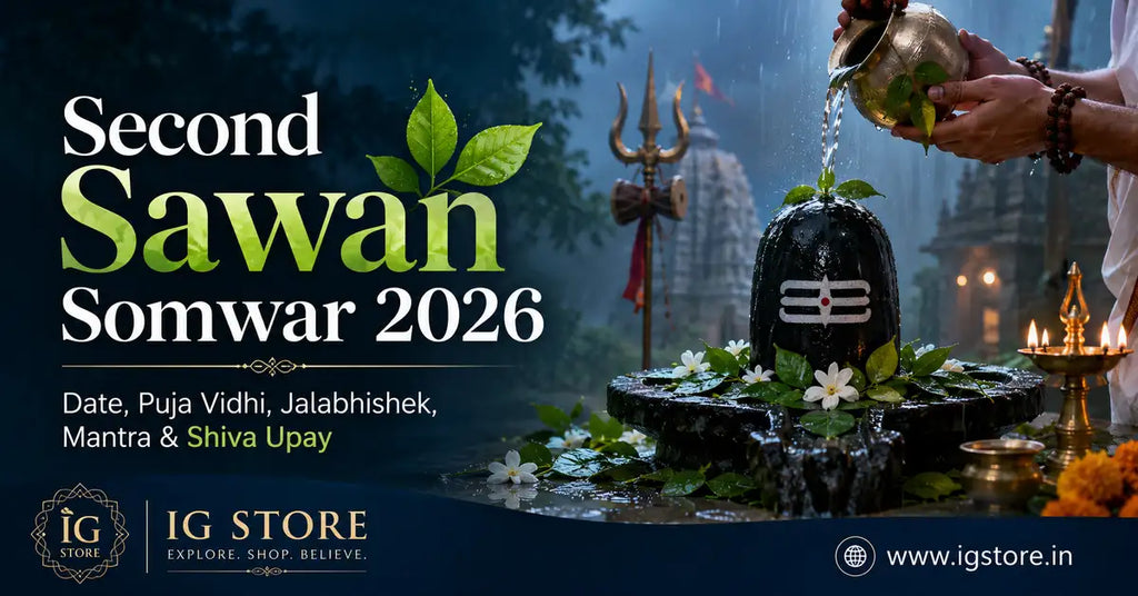 Second Sawan Somwar 2026 puja vidhi jalabhishek mantra Shiva upay banner