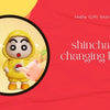 Shinchan Face Changing Keychain – Cute Anime Keyring