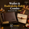 Personalized wallet and Rudraksha Rakhi combo buying guide 2026 banner