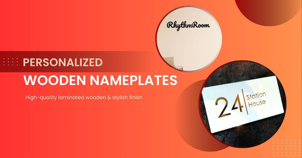 घर की पहचान की नई परिभाषा – Wooden Name Plate