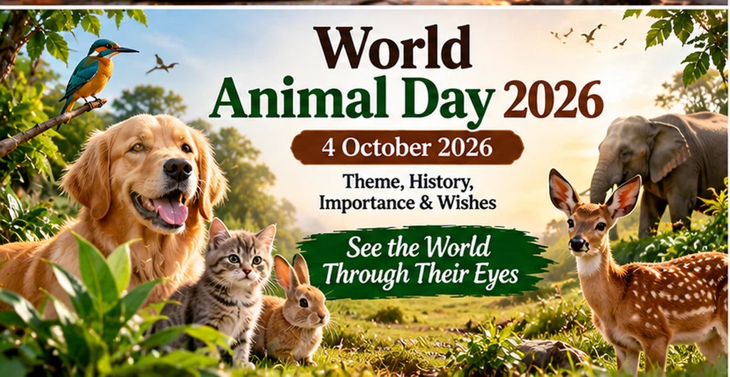 World Animal Day 2026 4 October theme See the World Through Their Eyes