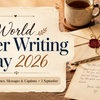 World Letter Writing Day 2026 wishes quotes messages and captions for 1 September