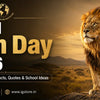 World Lion Day 2026 date history facts quotes and school activity ideas banner