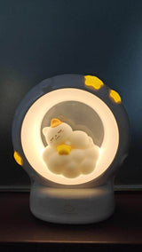 Sleeping Cat LED Night Light Lamp – Soft Glow with Touch Control for Kids & Cozy Decor - IG Store