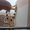 Bhaiya Bhabhi Rudraksha Rakhi Combo – Personalized Name Rakhi Set
