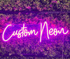 Custom Name Neon Sign – Personalized LED Wall Decor with Heart Shape | Bedroom & Birthday Gift