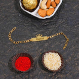 Designer Chain Rakhi for Brother | 13 Unique Brass Designs | Free Delivery - IG Store