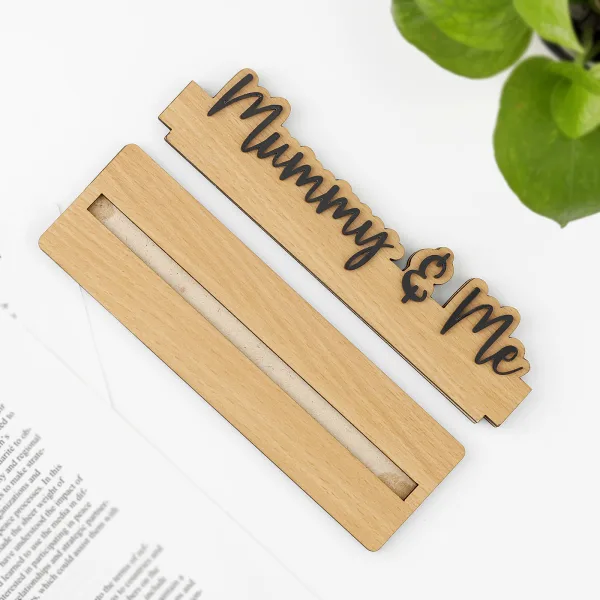 Personalized Mummy and Me Photo Frame | Mother's Day Gift (6x8 Size)