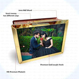 Custom Photo Saving Money Box – Personalized Wooden Piggy Bank with Picture Frame - IG Store