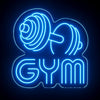Gym Neon Sign Dumbbell - Custom Gym & Fitness Neon Lights