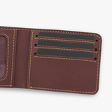 Personalized Men's Wallet – Custom Name & Charm Leather Wallet | Gift Box Included - IG Store