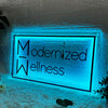 3D Custom Backlit Sign Board for Shop, Café, Bar & Salon – Acrylic LED Glow Name Board