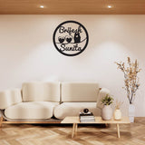 Customized Husband Wife Name Wall Decor | Personalized Couple Name Wooden Wall Hanging - IG Store