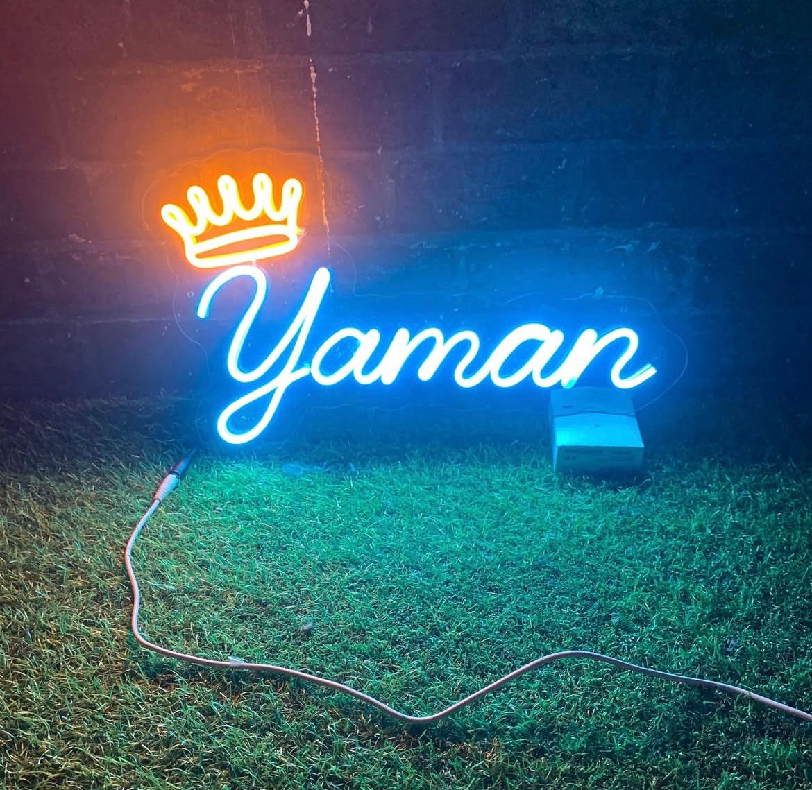 Custom Neon Name Light