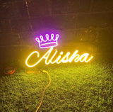 Custom Neon Name Light