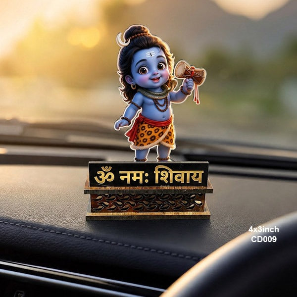 Om Namah Shivaya Baby Shiv Decorative Stand