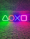 Play Station Icons Neon Sign 14x46 cm – IG Store