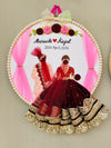 Custom Embroidery Hoop for Wedding, Anniversary & Birthday | Personalized Handmade Hoop Wall Decor
