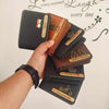Personalized Men's Wallet – Custom Name & Charm Leather Wallet | Gift Box Included