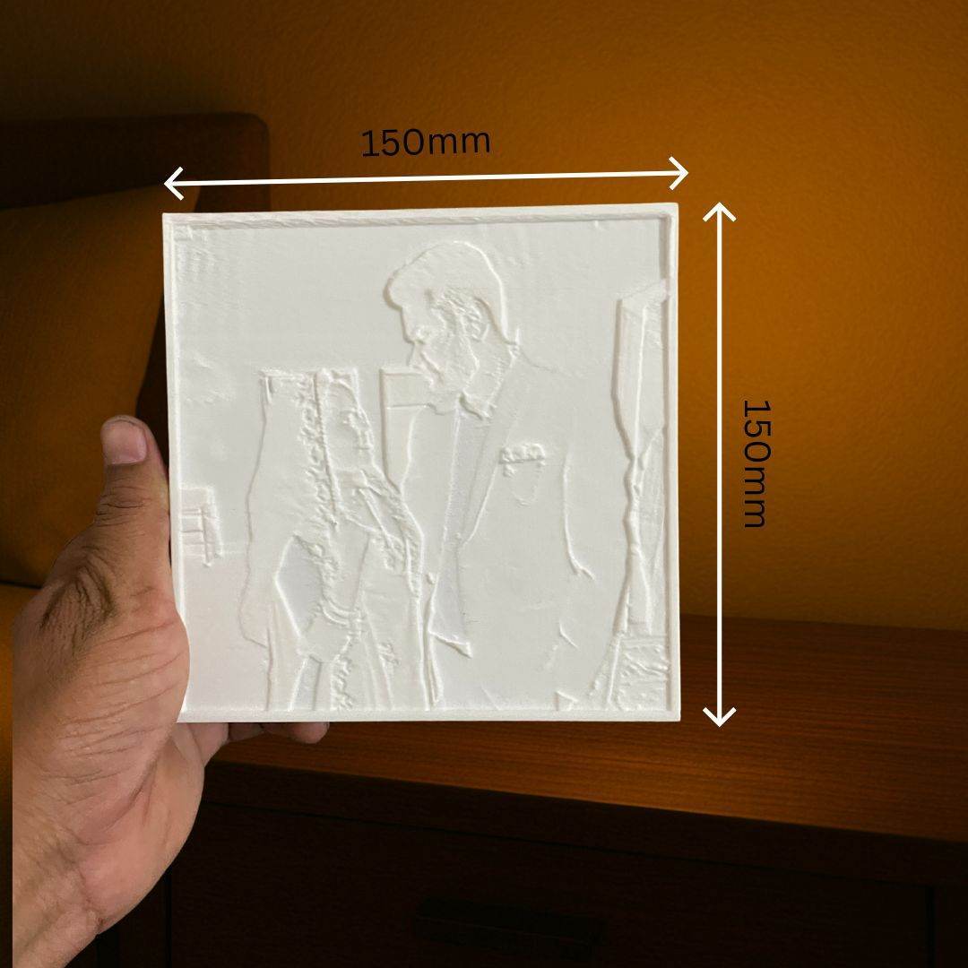 3D Photo Lamp Gift – Personalized LED Photo Frame with Yellow/White Light - IG Store
