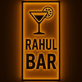 3D Custom Backlit Sign Board for Shop, Café, Bar & Salon – Acrylic LED Glow Name Board - IG Store