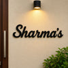 Wooden Name Plate – Customized Wall Décor