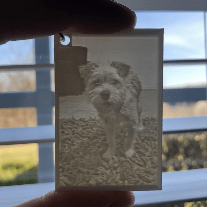 Free Gifts – Custom 3D Photo Keychain - Image 4