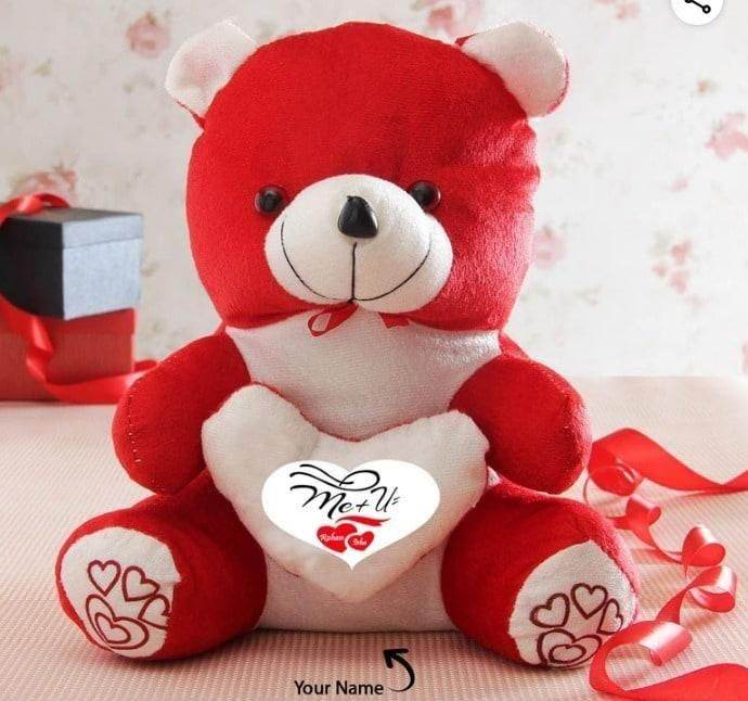 Love Quote Soft Teddy – Cute & Cuddly Gift for Someone Special - Image 2