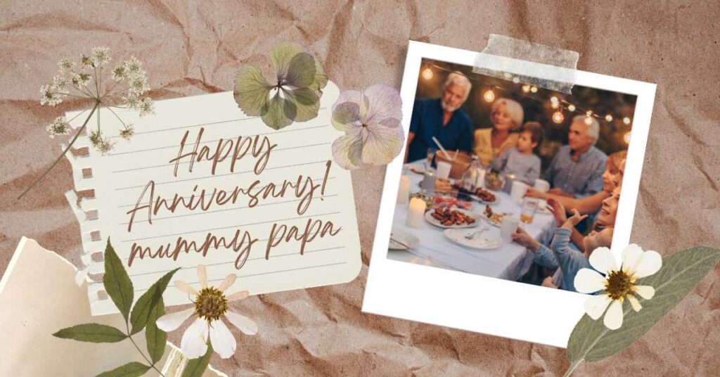 Happy Anniversary Mummy Papa | माता पिता की सालगिरह शुभकामनाएं